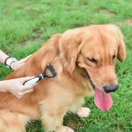 PEINE SACA NUDO RASTRILLO PARA PERROS Y GATOS