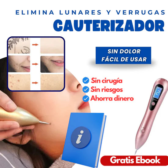 Elimina imperfecciones al instante con la Pluma Laser