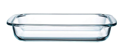 FUENTE RECTANGULAR DE VIDRIO PARA HORNO 1,6L DE 40CM X 24CM